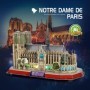 Cubic Fun - Puzzle 3D Led Notre Dame 149 Piese Cubic Fun - 5